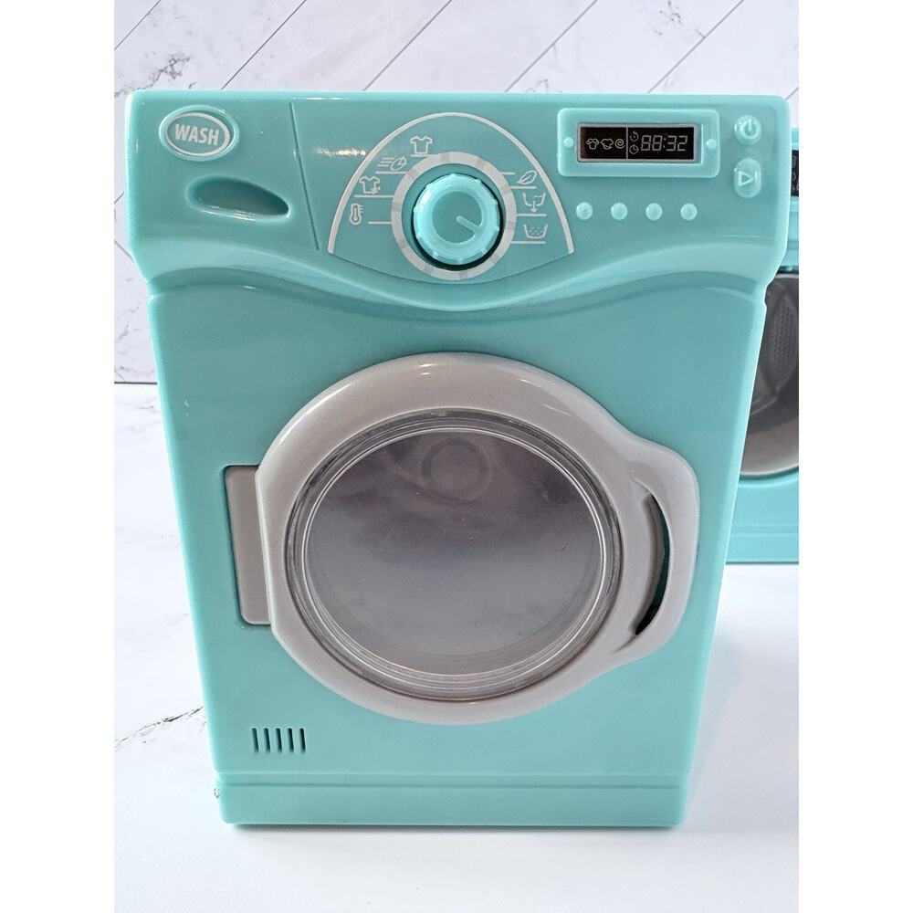 My Life As Laundry Agitating Washer/Dryer Play Set Real Sounds & Laundry Basket - Picture 4 of 7